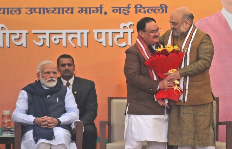India's main ruling party BJP elects new president