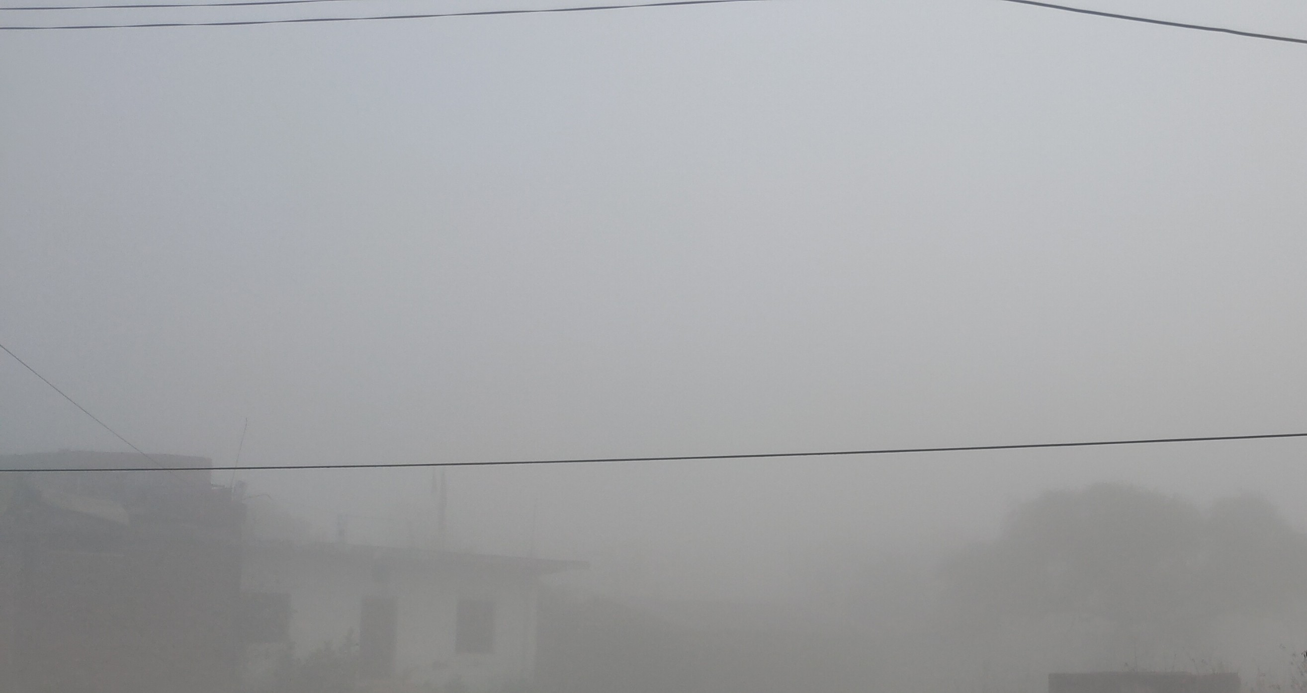 पूर्वी तराईका केही भू-भागमा बाक्लो हुस्सु र कुहिरो- मौसम पूर्वानुमान महाशाखा,